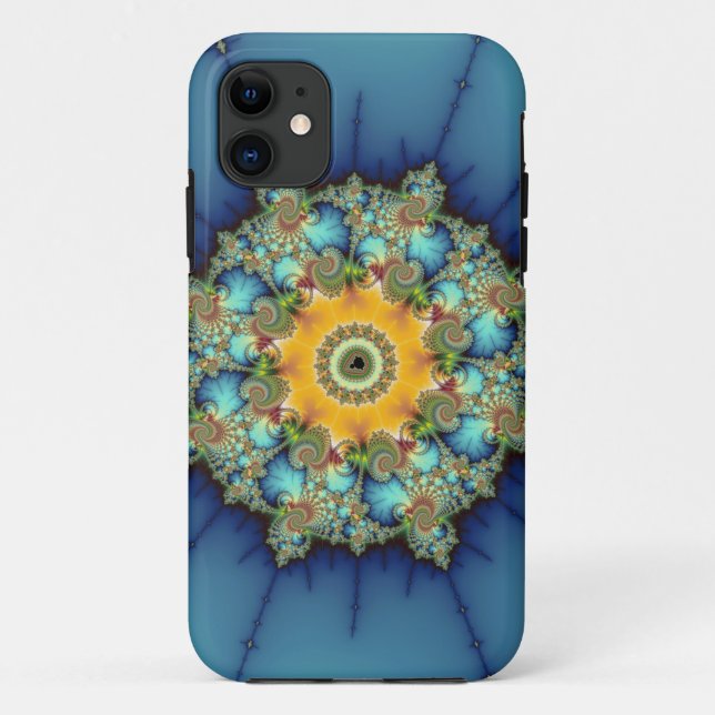 Coques Case-Mate iPhone Insulaire - art de Mandelbrot (Dos)