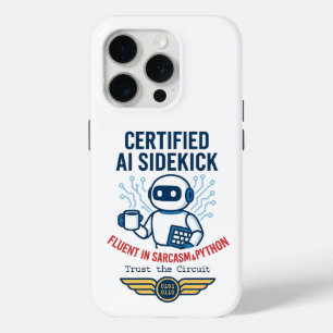 Coque Case-Mate iPhone Intelligence Artificielle Sidekick Drôle Design