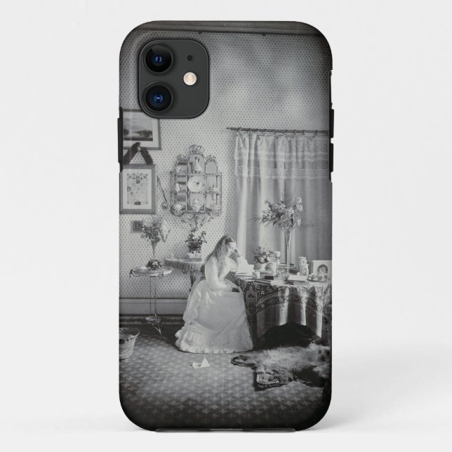 Coques Case-Mate iPhone Intérieur de la Chambre de Muckross, c.1865 (copie (Dos)