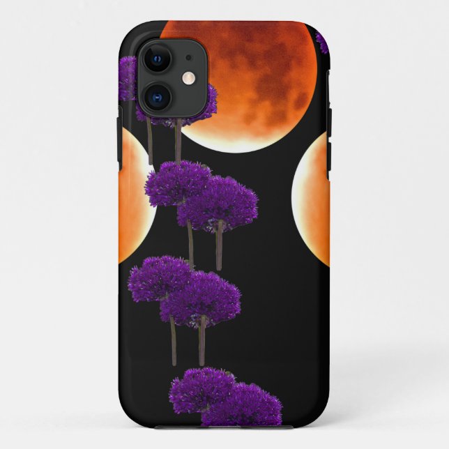 Coques Case-Mate iPhone Intrusion violette (Dos)