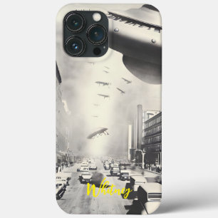 Case-Mate iPhone Case Invasion d'aliens drôles Film de science-fiction R