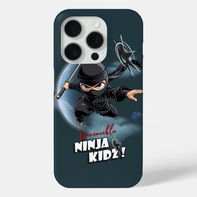Coques Case-Mate iPhone Invincible Ninja Kidz | Les ninjas invincibles (Verso)