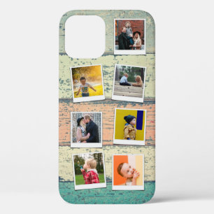 Case-Mate iPhone Case iPhone 12 7 Photo Collage Plaques en bois Vintages