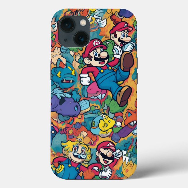 Coques Case-Mate iPhone Iphone 13 phone case - Mario DESIGN (Verso)