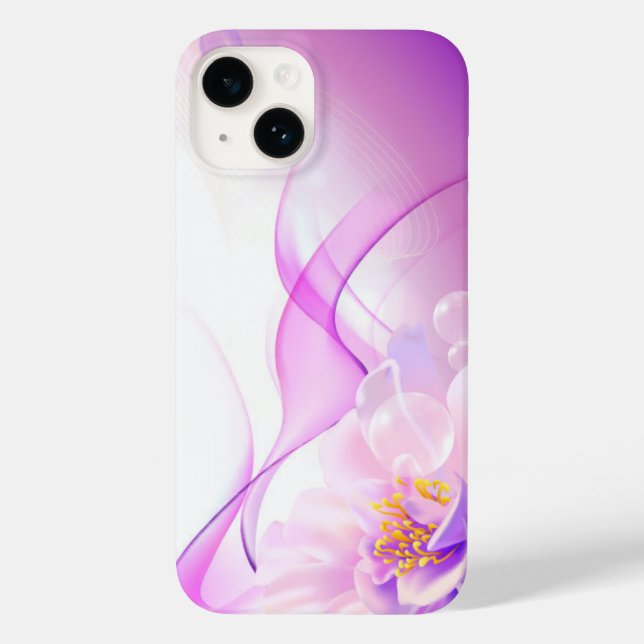 Coques Case-Mate iPhone iPhone 14 Coque-floral (Verso)