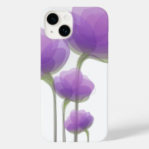 Coque Case-Mate iPhone iPhone 14 Fleurs Coque-violet