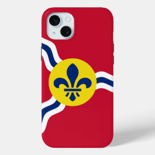 Coque Case-Mate iPhone iPhone 15 Plus Coque-Mate, drapeau de Saint-Louis