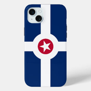 Coque Case-Mate iPhone iPhone 15 Plus Coque-Mate, drapeau d'Indianapolis