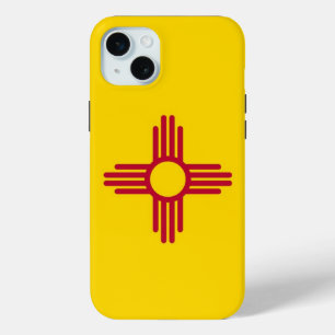 Coque Case-Mate iPhone iPhone 15 Plus Coque-Mate, drapeau du Nouveau-Mexi