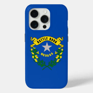 Coque Case-Mate iPhone iPhone 15 Pro Coque-Mate, drapeau du Nevada
