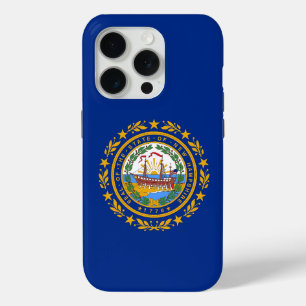 Coque Case-Mate iPhone iPhone 15 Pro Coque-Mate, drapeau du New Hampshire
