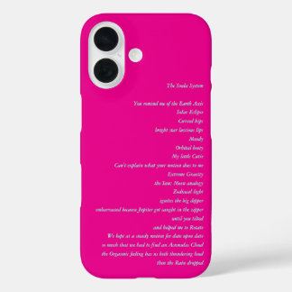 Coque Pour iPhone 16 iphone 16 Boîtier de téléphone rose Soula System