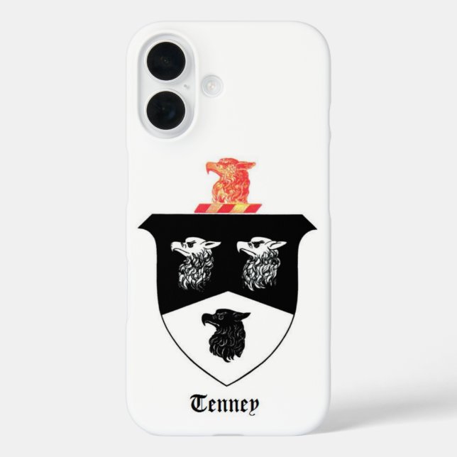 Coques Case-Mate iPhone iPhone 16 Case - Tenney Crest (Verso)
