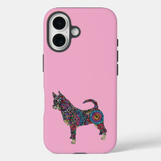 Coque Pour iPhone 16 iPhone 16 Case with chihuahua