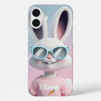 Coque Pour iPhone 16 Plus iPhone 16 Plus Cute bunny case