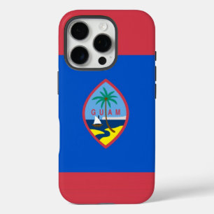 Coque iPhone 16 Pro iPhone 16 Pro Coque-Mate, drapeau Guam