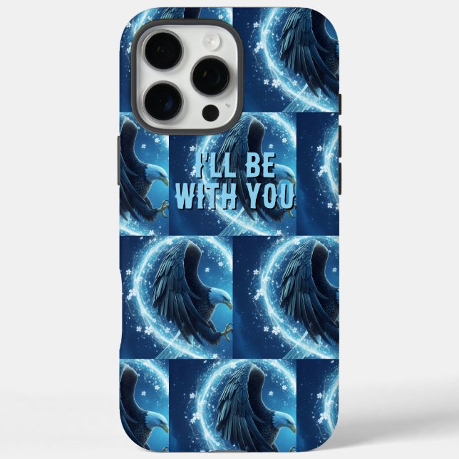 Coques Case-Mate iPhone iPhone 16 Pro Max Case Bald Eagle Heart Love 1 (Verso)