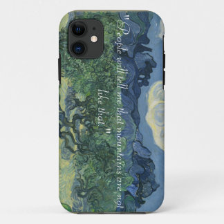 Coques Pour iPhone iPhone 5/5S, oliviers de Van Gogh et citation