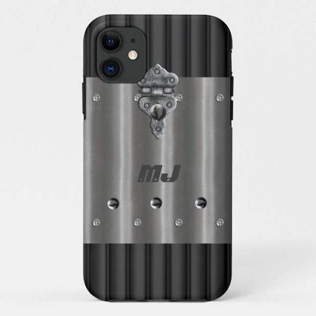 Coques Case-Mate iPhone iPhone 5 aspect Métal Chrome (Dos)