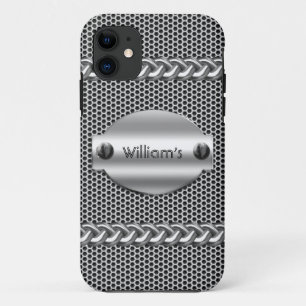 Case-Mate iPhone Case iPhone 5 aspect Métal Chrome Hommes