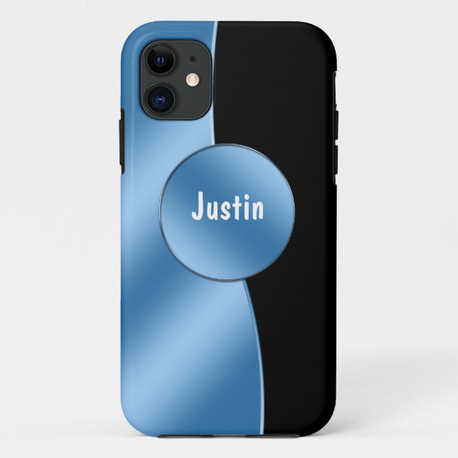 Coques Case-Mate iPhone iPhone 5 cas de monogramme modernes (Dos)