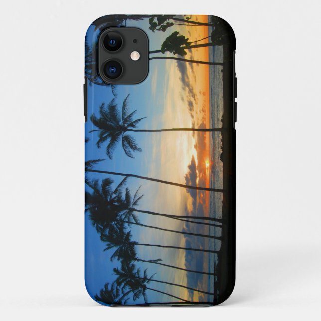 Coques Case-Mate iPhone iPhone 5 d'Hawaï Kauai - lever de soleil de Kapaa (Dos)