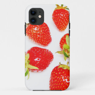 Coque Case-Mate Pour iPhone iPhone 5 Hülle Halbkreis aus Erdbeeren