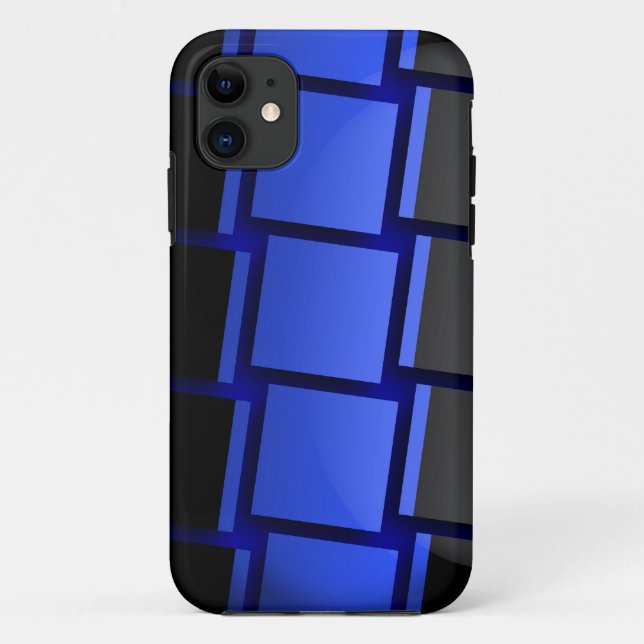Coques Case-Mate iPhone iPhone 5 Police Mince Ligne bleue (Dos)