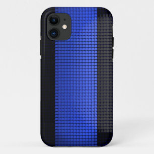 Coque iPhone 11 iPhone 5 Police Mince Ligne bleue
