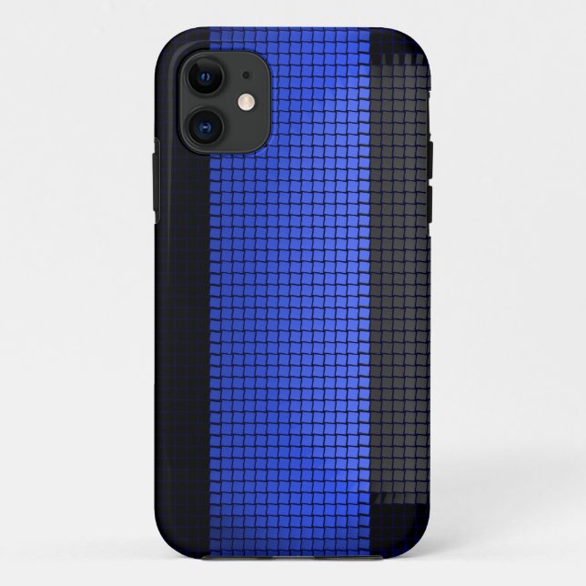 Coques Case-Mate iPhone iPhone 5 Police Mince Ligne bleue (Dos)