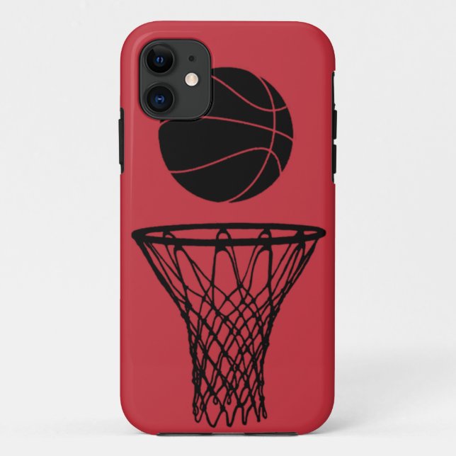 Coques Case-Mate iPhone iPhone 5 taureaux de silhouette de basket-ball (Dos)