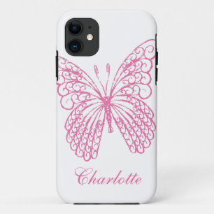 Coques Pour iPhone iPhone 5Case-MateBarelyThere de papillon de roses