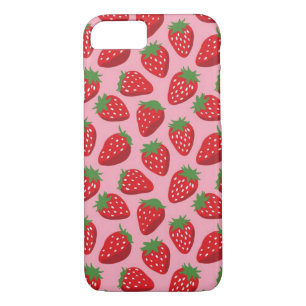 Case-Mate iPhone Case Iphone 7/8 à peine là cas, rose de fraises