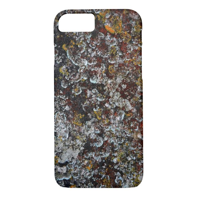 Coques Case-Mate iPhone iPhone 7/8 motif naturel roux de lichen de cas (Dos)