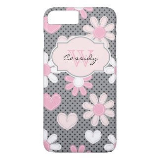 Coques Pour iPhone iPhone 7 coeurs du pois | des marguerites | de