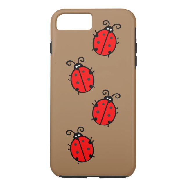 Coques Case-Mate iPhone iPhone 7 de coccinelle plus, dur (Dos)