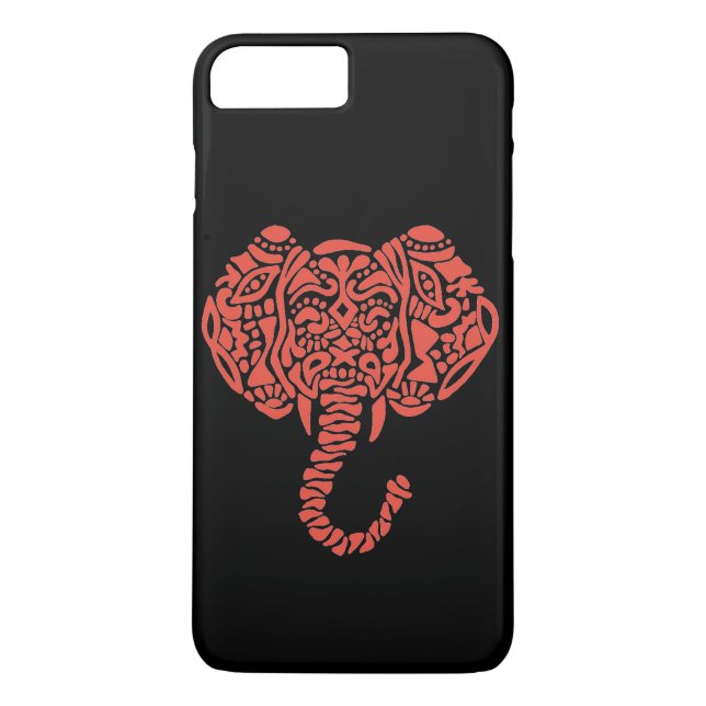 Coques Case-Mate iPhone iPhone abstrait d'éléphant 8 Plus/7 plus le cas (Dos)