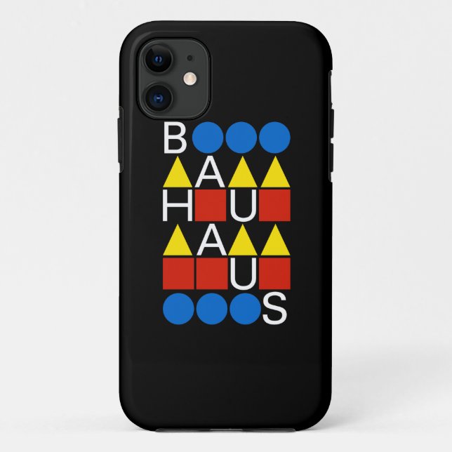 Coques Case-Mate iPhone Iphone blanc de cas de collection de Bauhaus (Dos)