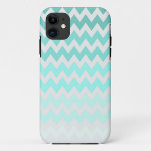 Coques Pour iPhone iPhone bleu de Chevron 5s, 5c et cas 5