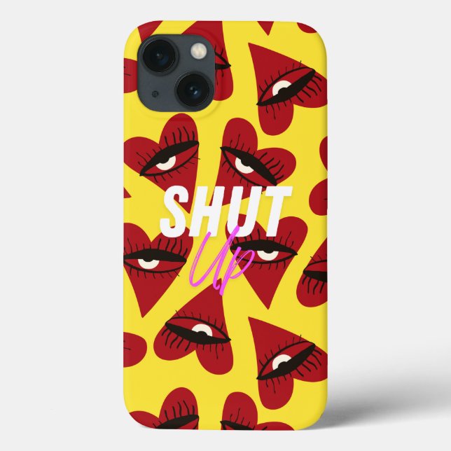 Coques Case-Mate iPhone iPhone case - Shut Up (Verso)