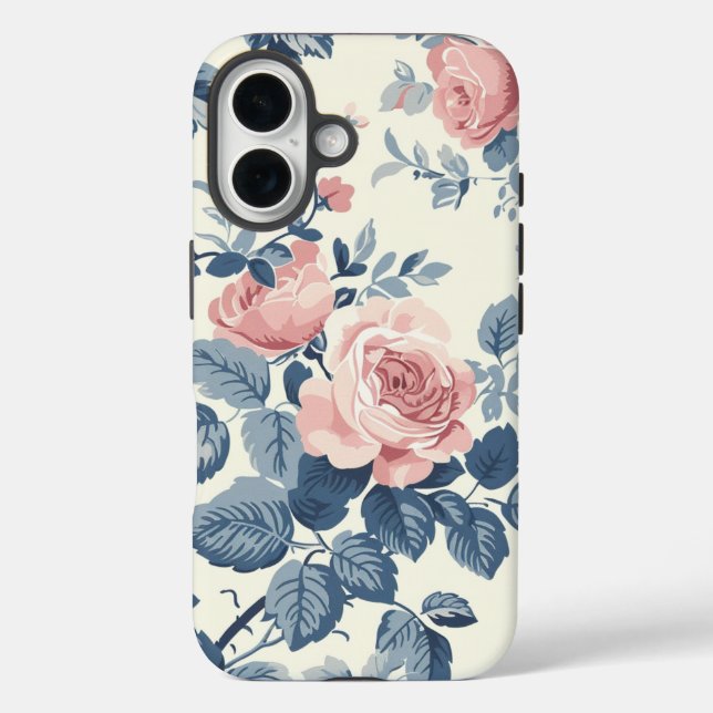 Coques Case-Mate iPhone  iPhone Case with flowers. (Verso)