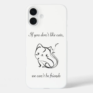 Coque Pour iPhone 16 Plus Iphone Catlover cover
