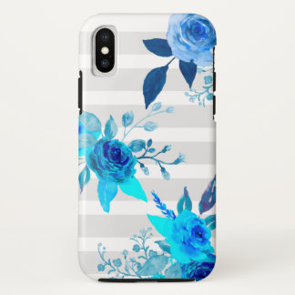 Case-Mate iPhone Case iPhone coloré X de cas de rose d'aquarelle
