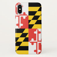 iPhone/coque ipad de drapeau du Maryland