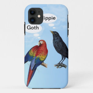 Etui iPhone Case-Mate Iphone drôle hippie de Goth 5 cas