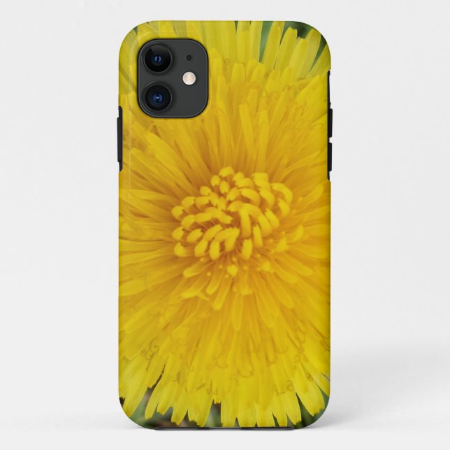Coques Case-Mate iPhone iPhone Fleur Jaune 5/5S, à peine là (Dos)
