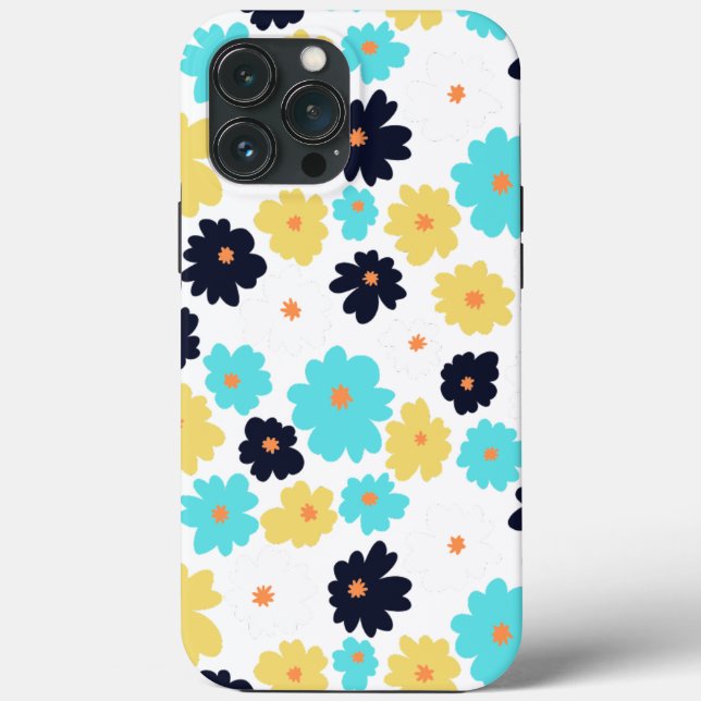 Coques Case-Mate iPhone iPhone floral chic contemporain 13 Pro/coque ipad (Verso)