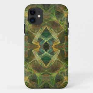 Case-Mate iPhone Case iPhone Fractal vert 5 Coque-Mate à peine là
