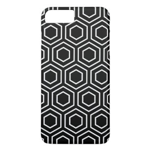 Coque iPhone 8 Plus/7 Plus iPhone géométrique noir et blanc 7 Ca plus de