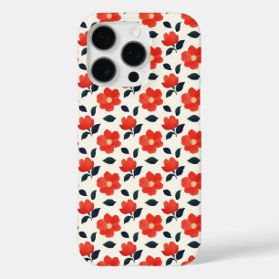 Coque iPhone 16 Pro iphone modèle floral cas téléphone